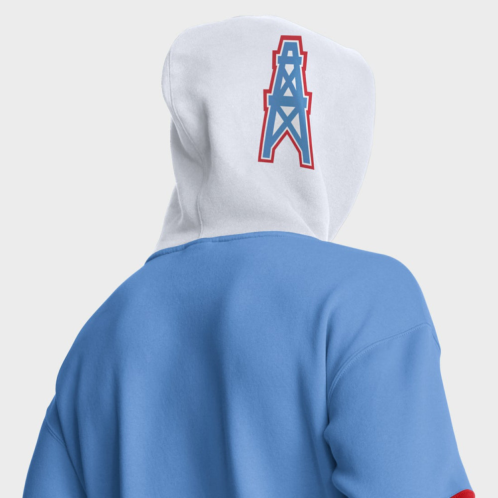 Tennessee Titans Helmet Retro Pullover Hoodie | NFL Hot
