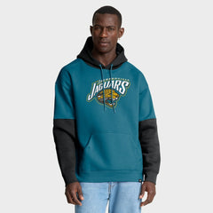 Jacksonville Jaguars Helmet Retro Pullover Hoodie | NFL New