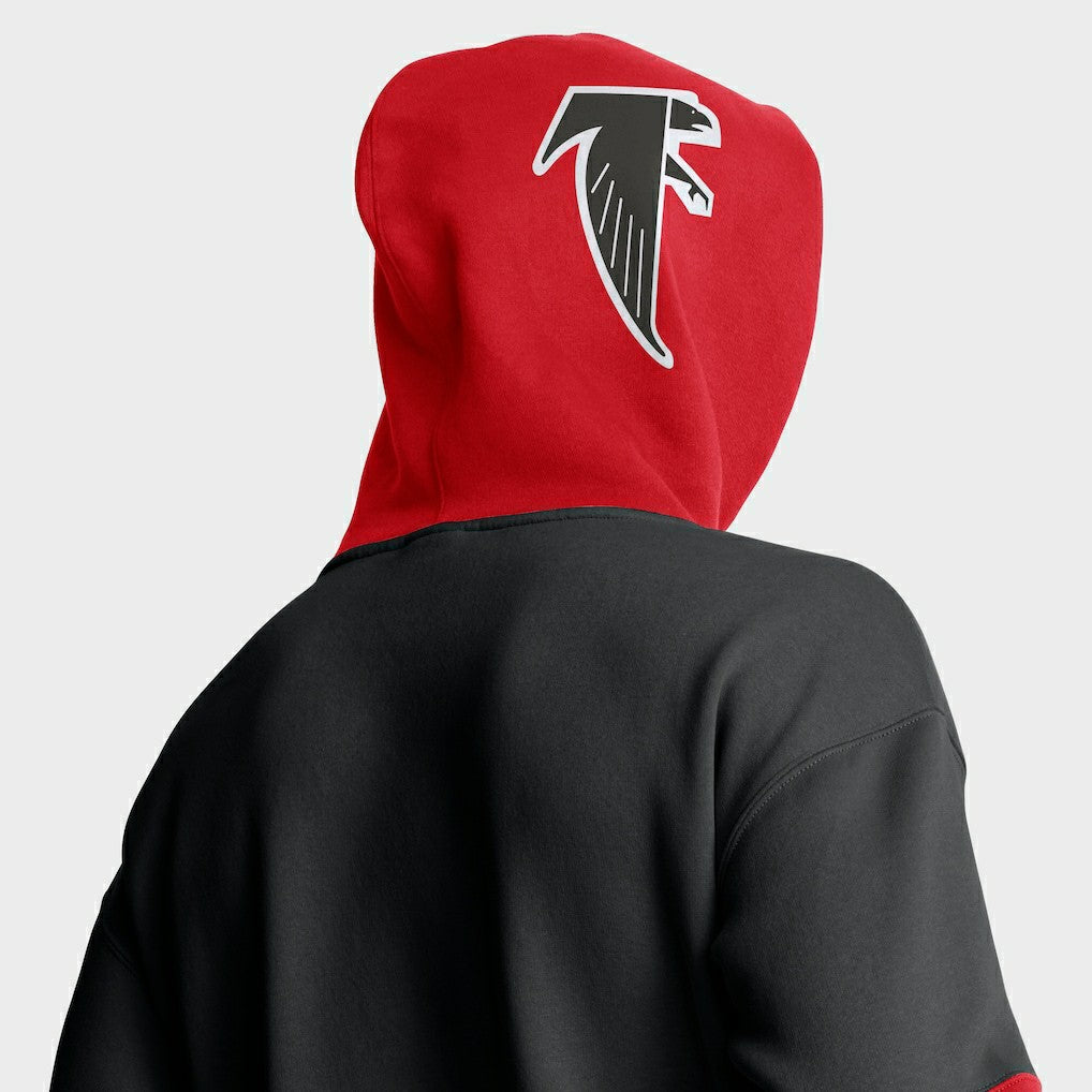 Atlanta Falcons Helmet Retro Pullover Hoodie | NFL On sale