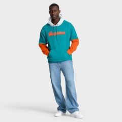 Miami Dolphins Helmet Retro Pullover Hoodie | NFL Outlet