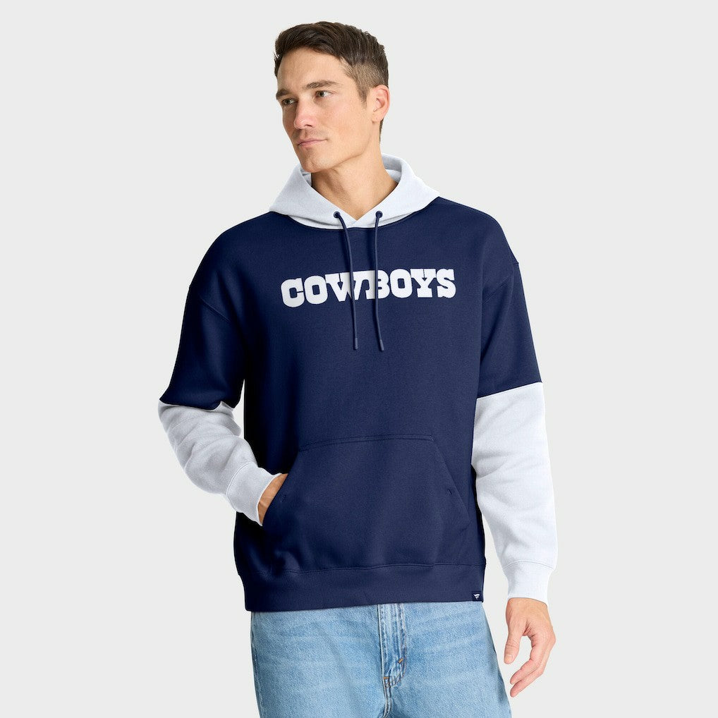 Dallas Cowboys Helmet Retro Pullover Hoodie | NFL New