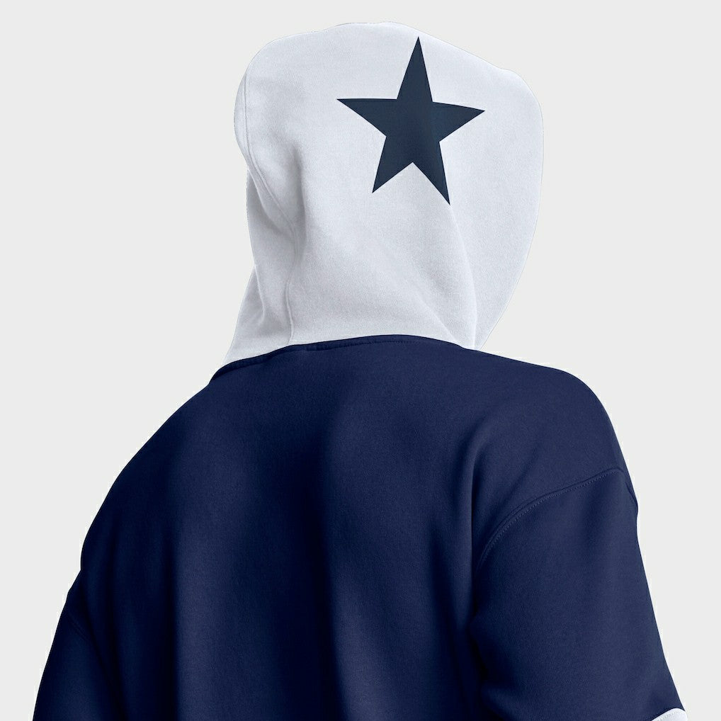 Dallas Cowboys Helmet Retro Pullover Hoodie | NFL New