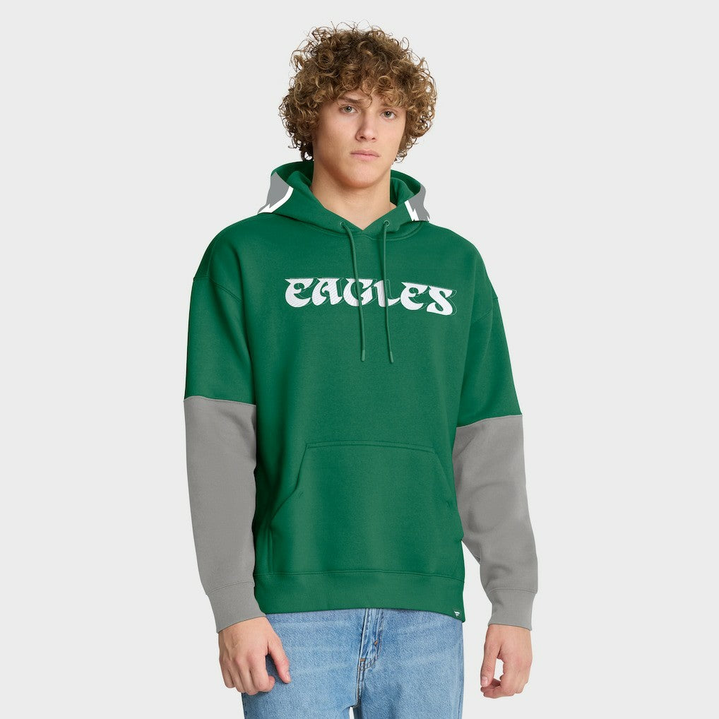 Philadelphia Eagles Helmet Retro Pullover Hoodie | NFL Hot