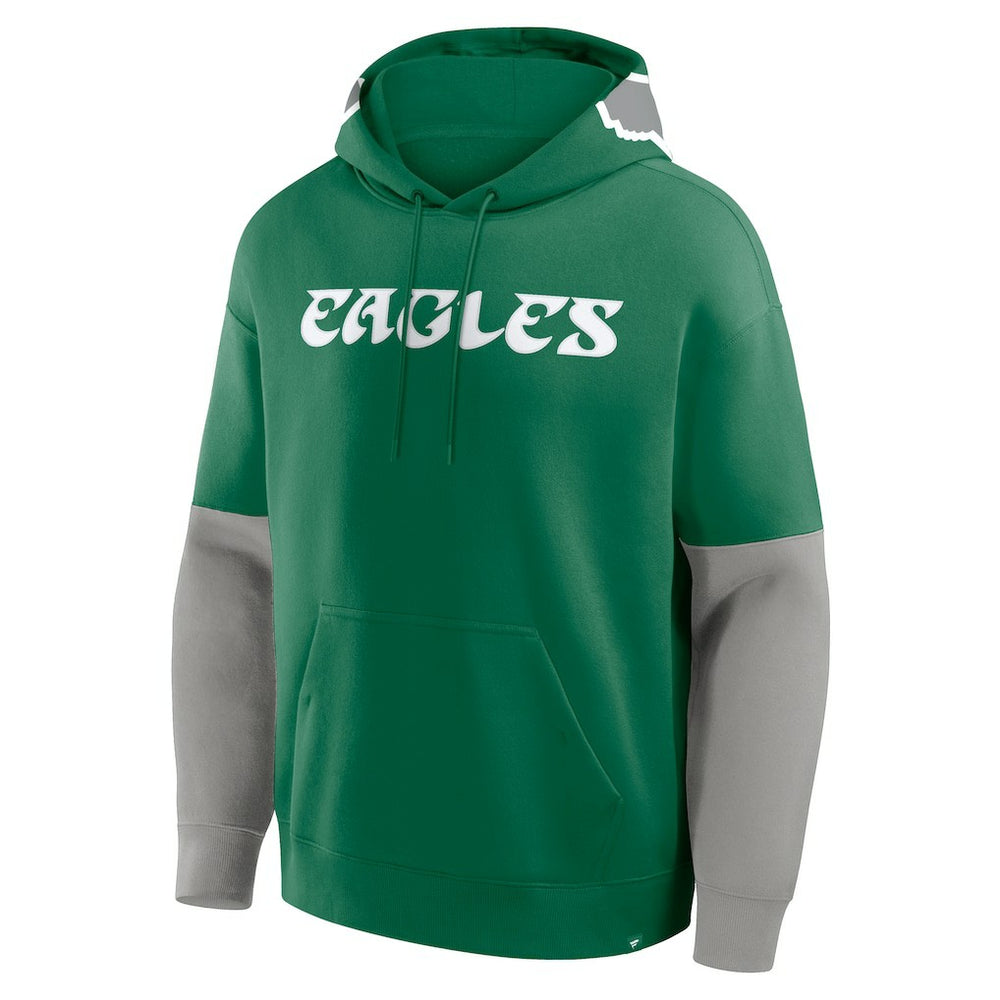Philadelphia Eagles Helmet Retro Pullover Hoodie | NFL Hot