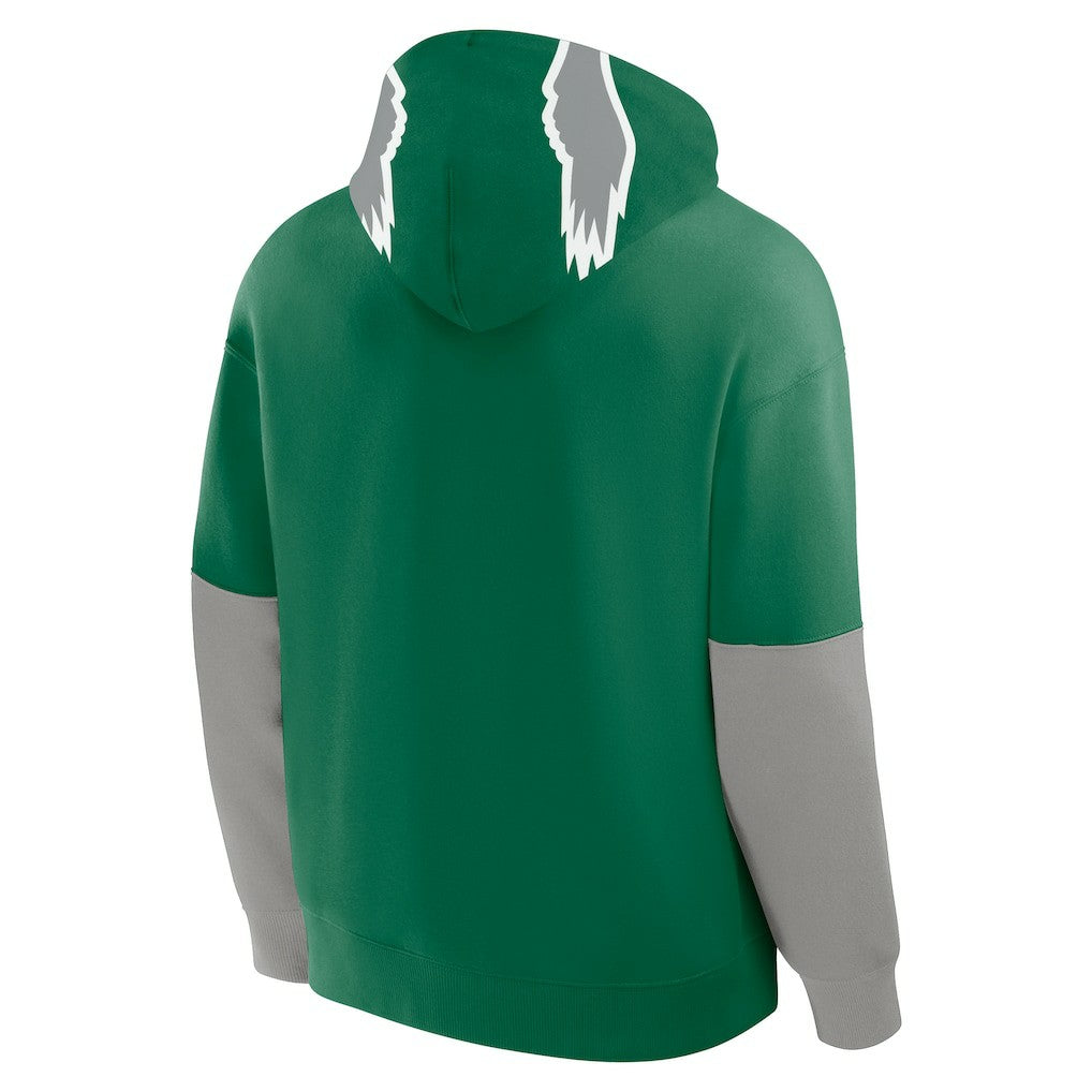 Philadelphia Eagles Helmet Retro Pullover Hoodie | NFL Hot