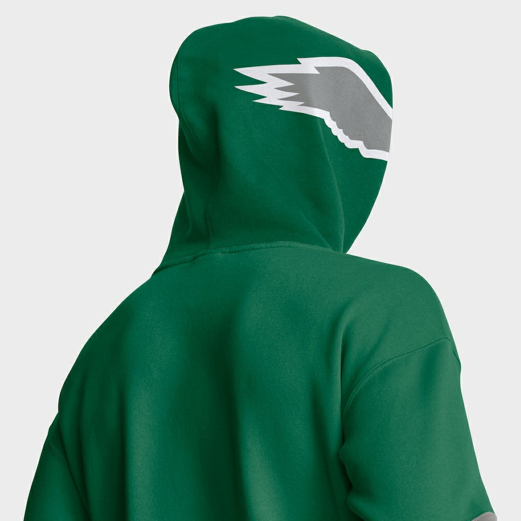 Philadelphia Eagles Helmet Retro Pullover Hoodie | NFL Hot