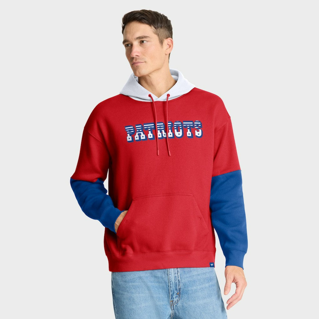New England Patriots Helmet Retro Pullover Hoodie | NFL Near me