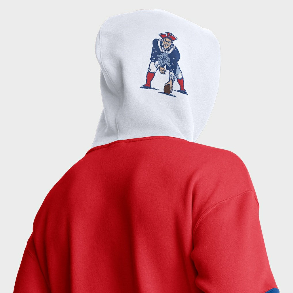New England Patriots Helmet Retro Pullover Hoodie | NFL Near me