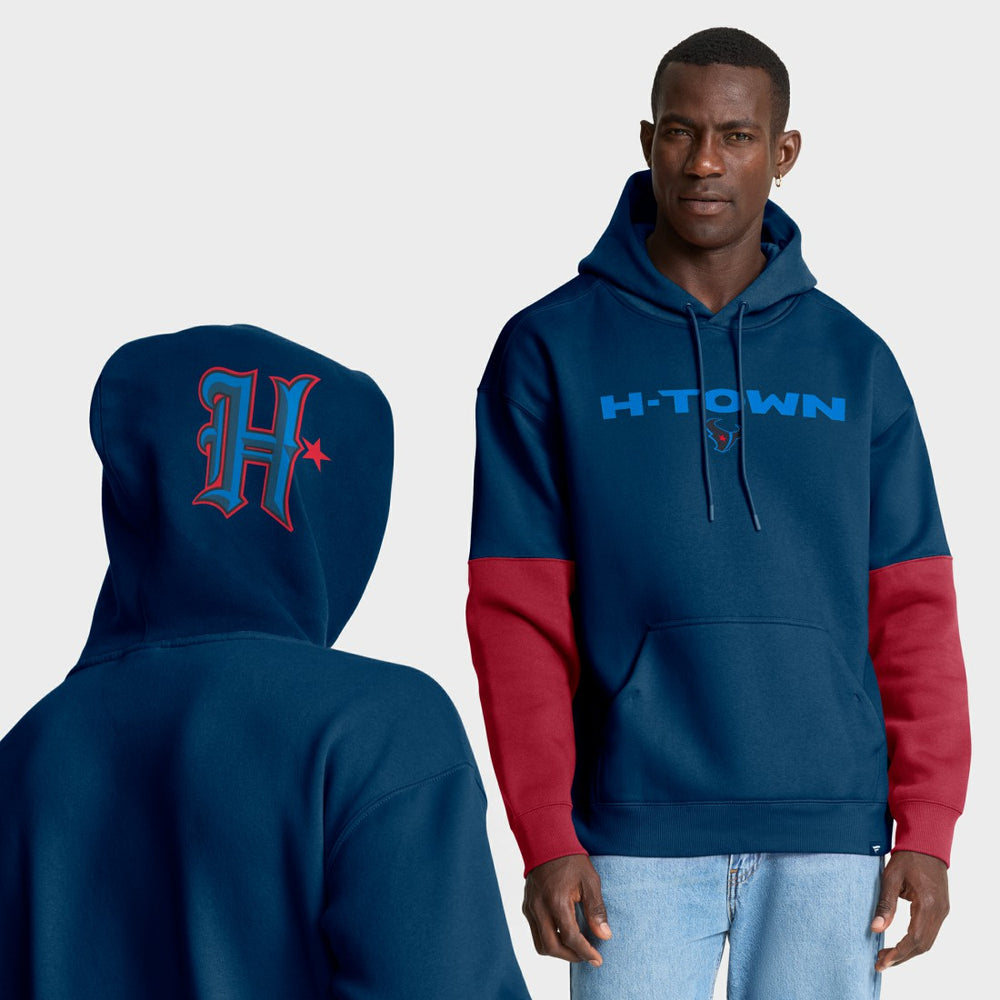 Houston Texans Helmet Alt Pullover Hoodie | NFL Outlet