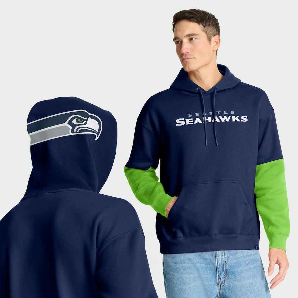 Seattle Seahawks Helmet Pullover Hoodie | NFL Sale