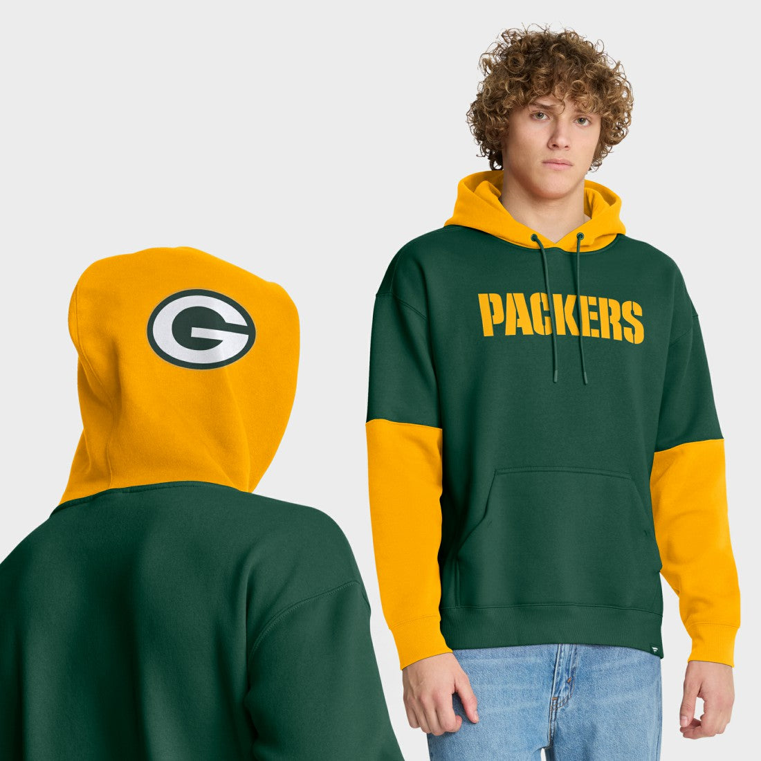 Green Bay Packers Helmet Pullover Hoodie | NFL Sale