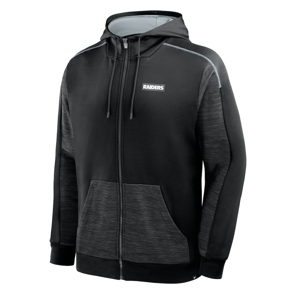 Las Vegas Raiders Checkdown Pass Full-Zip Hoodie | NFL Online