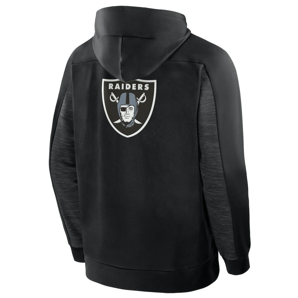 Las Vegas Raiders Checkdown Pass Full-Zip Hoodie | NFL Online