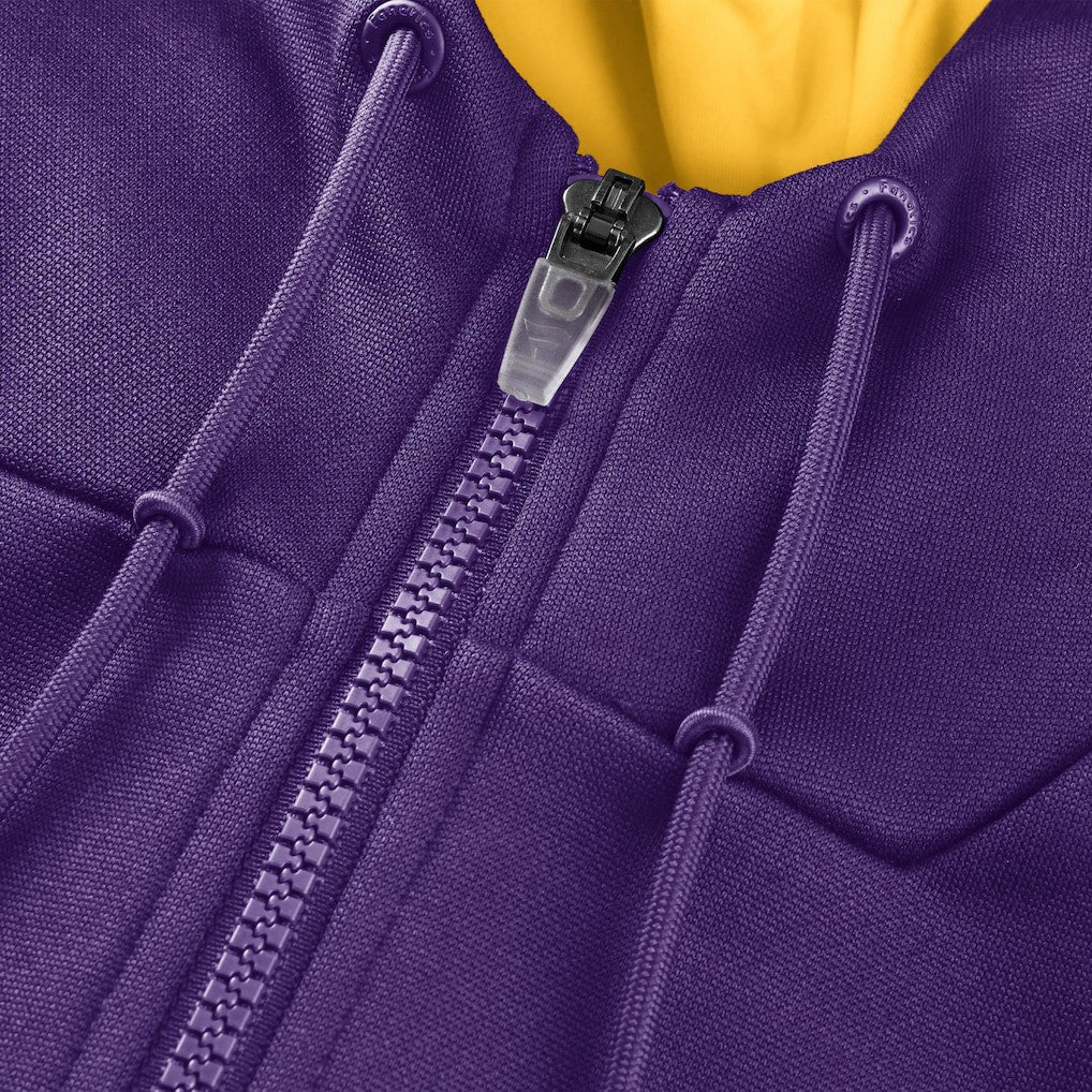 Minnesota Vikings Checkdown Pass Full-Zip Hoodie | NFL Discount