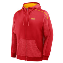 Kansas City Chiefs Checkdown Pass Full-Zip Hoodie | NFL New