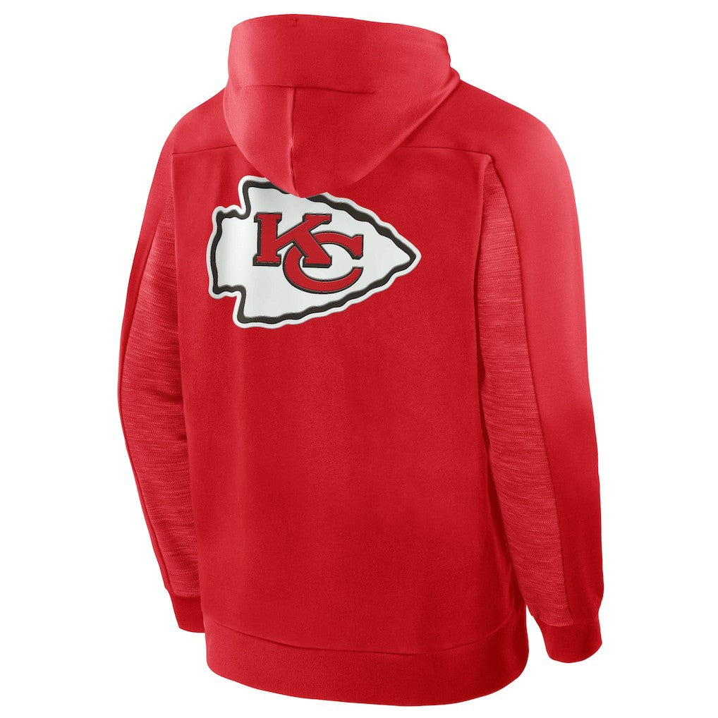 Kansas City Chiefs Checkdown Pass Full-Zip Hoodie | NFL New