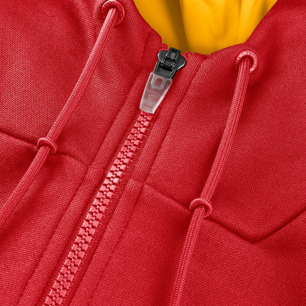 Kansas City Chiefs Checkdown Pass Full-Zip Hoodie | NFL New