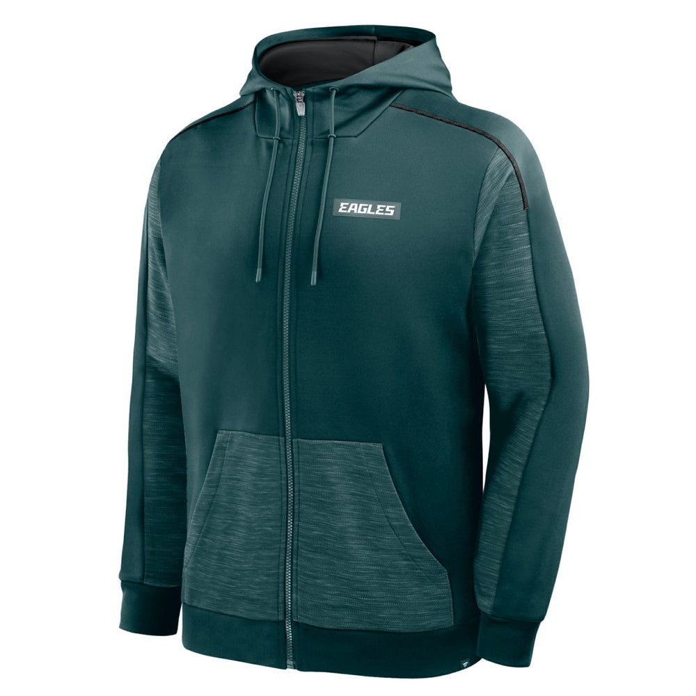 Philadelphia Eagles Checkdown Pass Full-Zip Hoodie | NFL Sale