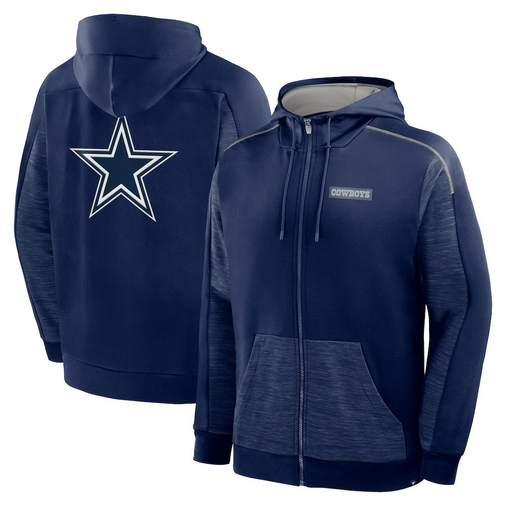 Dallas Cowboys Checkdown Pass Full-Zip Hoodie | NFL US