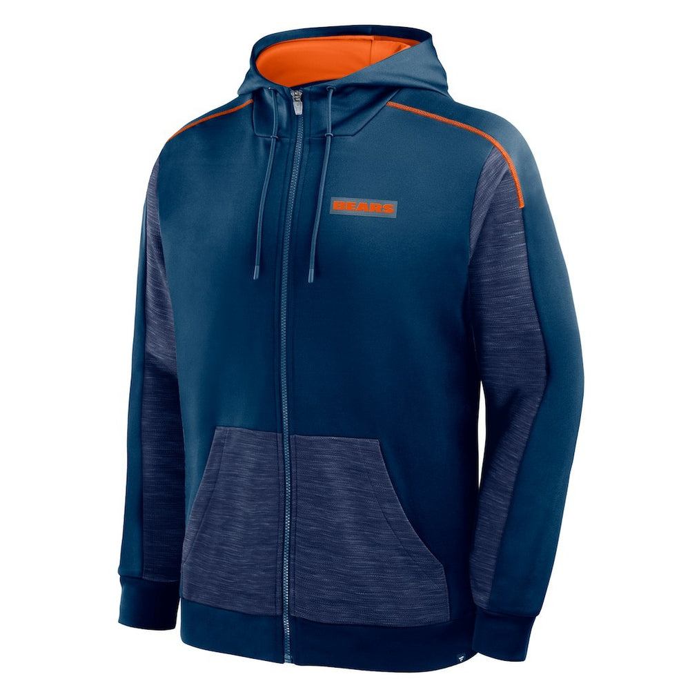 Chicago Bears Checkdown Pass Full-Zip Hoodie | NFL Near me