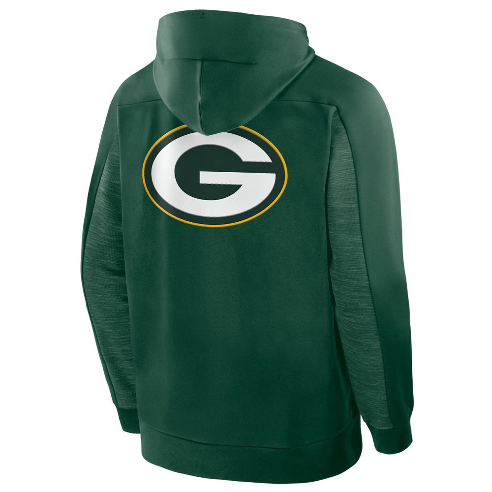 Green Bay Packers Checkdown Pass Full-Zip Hoodie | NFL US