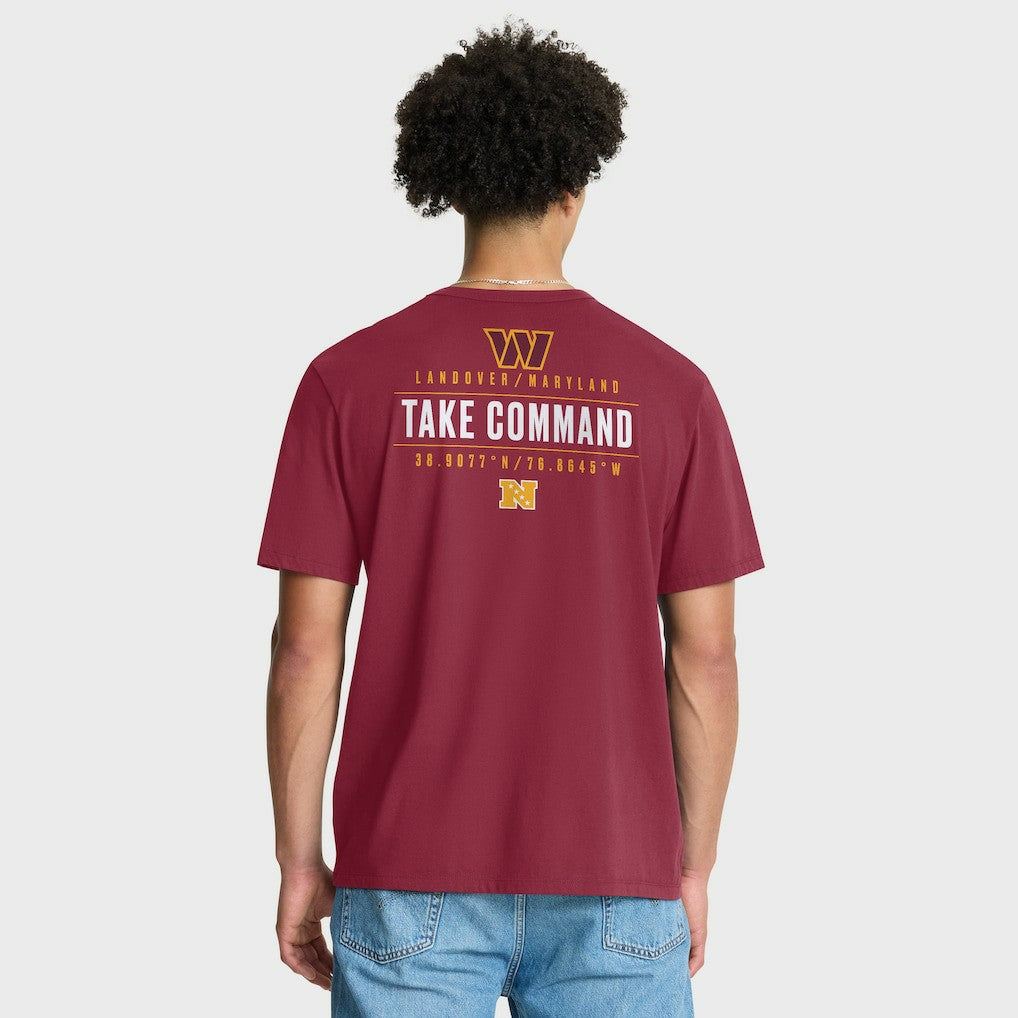 Washington Commanders Passing Pocket Legacy T-Shirt | NFL Sale