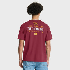 Washington Commanders Passing Pocket Legacy T-Shirt | NFL Sale