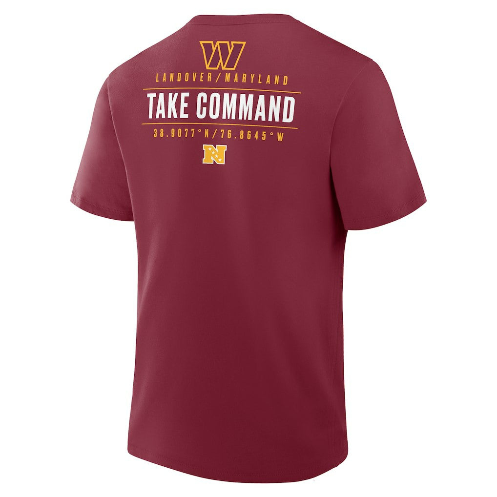 Washington Commanders Passing Pocket Legacy T-Shirt | NFL Sale