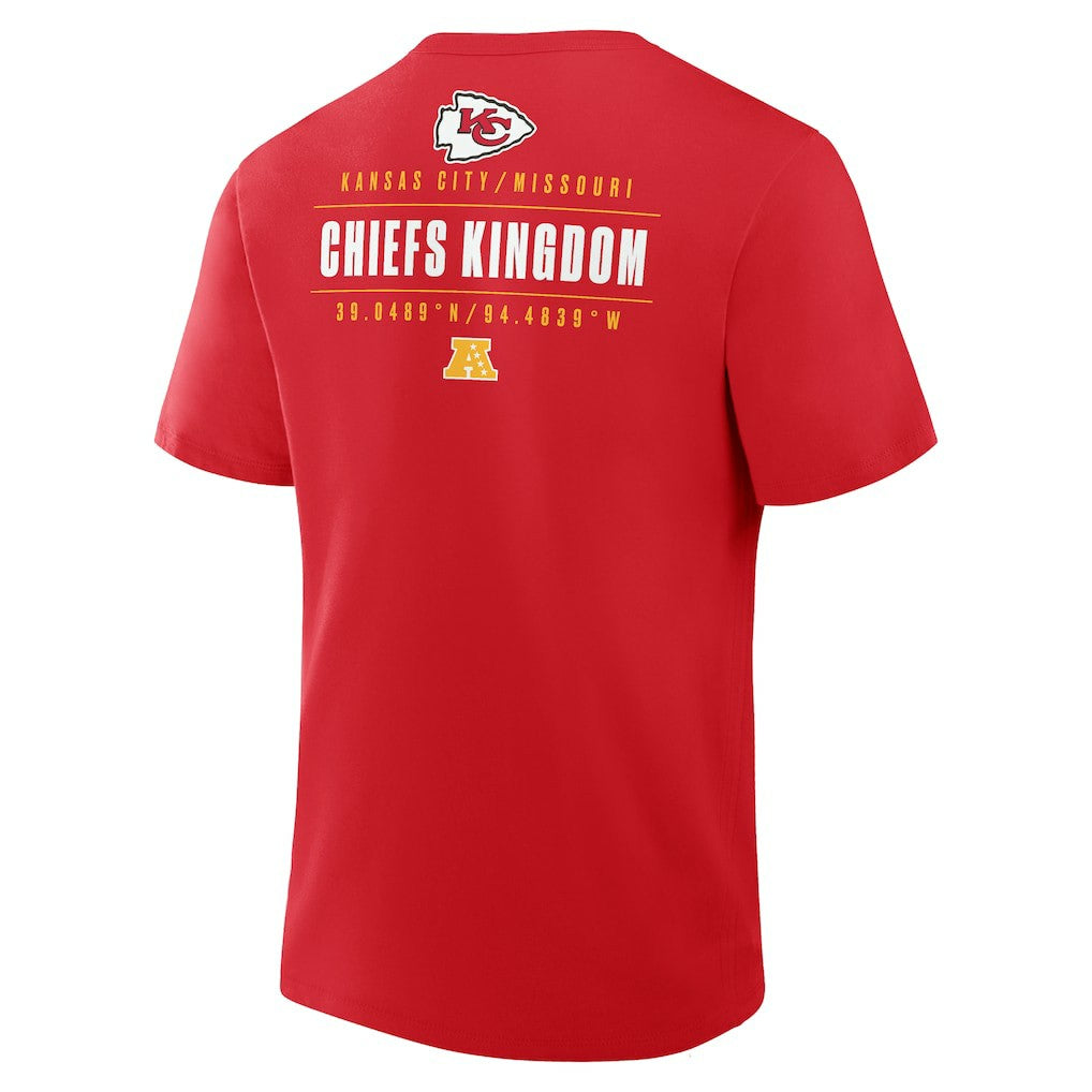 Kansas City Chiefs Passing Pocket Legacy T-Shirt | NFL New