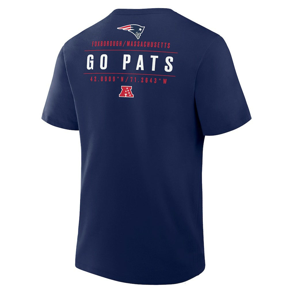New England Patriots Passing Pocket Legacy T-Shirt | NFL Discount