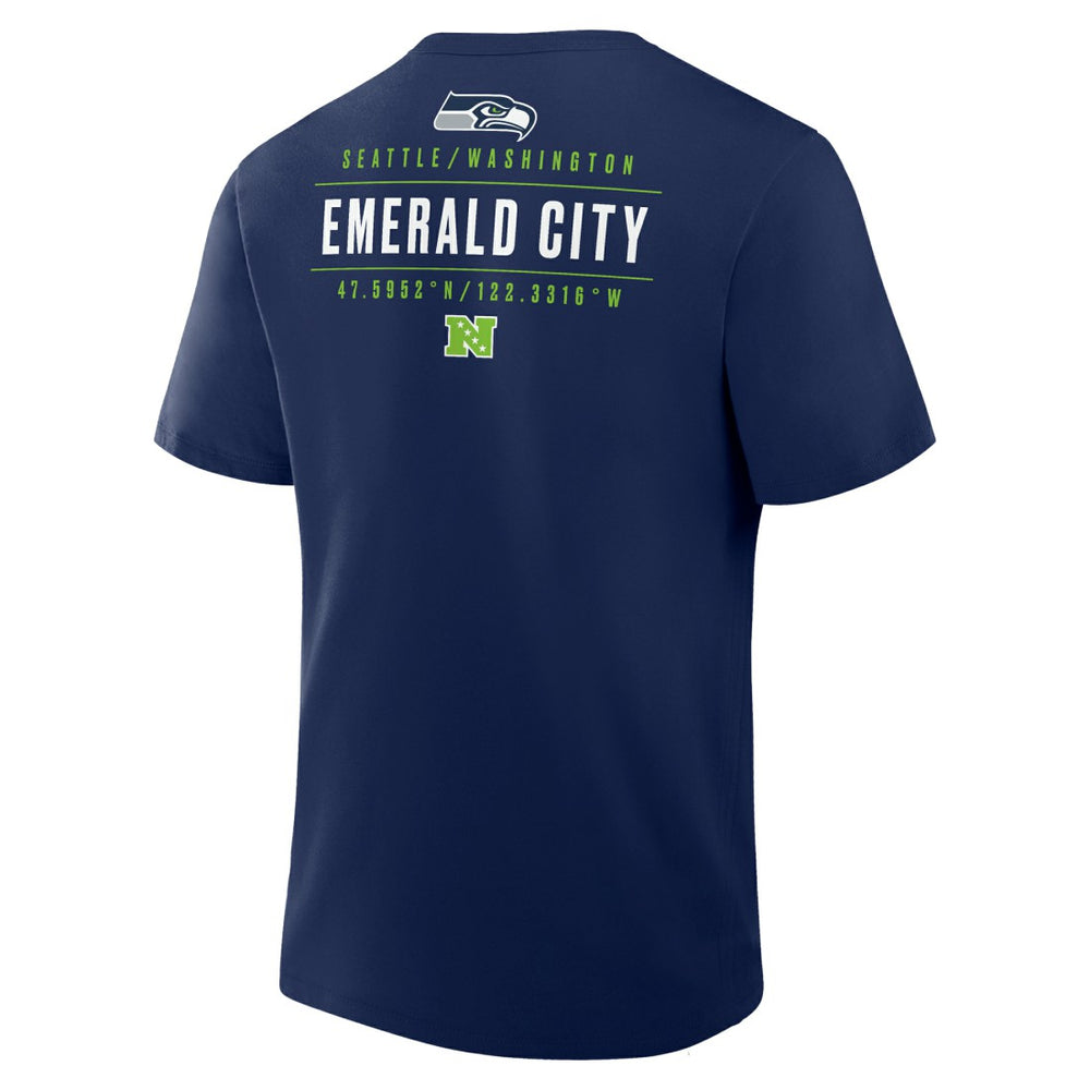Seattle Seahawks Passing Pocket Legacy T-Shirt | NFL US