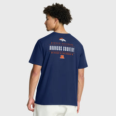 Denver Broncos Passing Pocket Legacy T-Shirt | NFL Outlet
