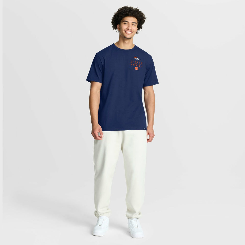 Denver Broncos Passing Pocket Legacy T-Shirt | NFL Outlet