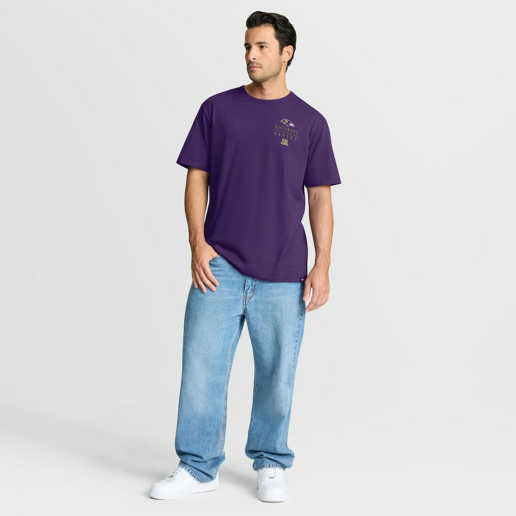 Baltimore Ravens Passing Pocket Legacy T-Shirt | NFL Hot
