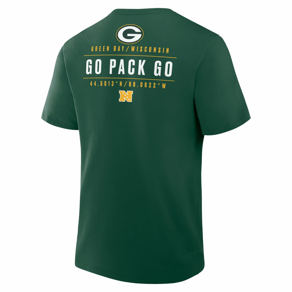 Green Bay Packers Passing Pocket Legacy T-Shirt | NFL Discount