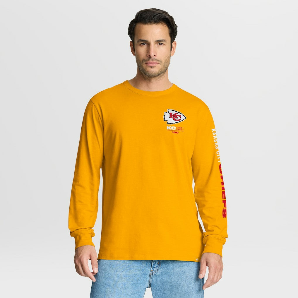 Kansas City Chiefs Clock Management Legacy Long Sleeve T-Shirt | NFL Sale