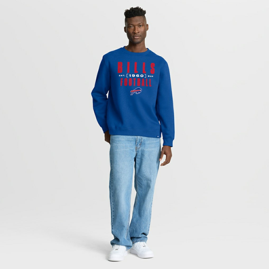 Buffalo Bills Powerful Throw Legacy Pullover Sweatshirt | NFL US