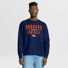 Denver Broncos Powerful Throw Legacy Pullover Sweatshirt | NFL US