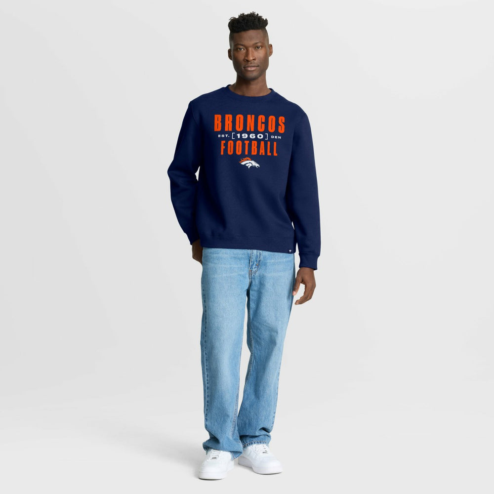 Denver Broncos Powerful Throw Legacy Pullover Sweatshirt | NFL US