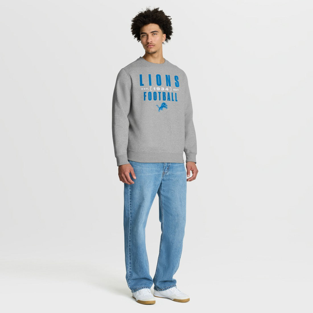 Detroit Lions Powerful Throw Legacy Pullover Sweatshirt | NFL Outlet
