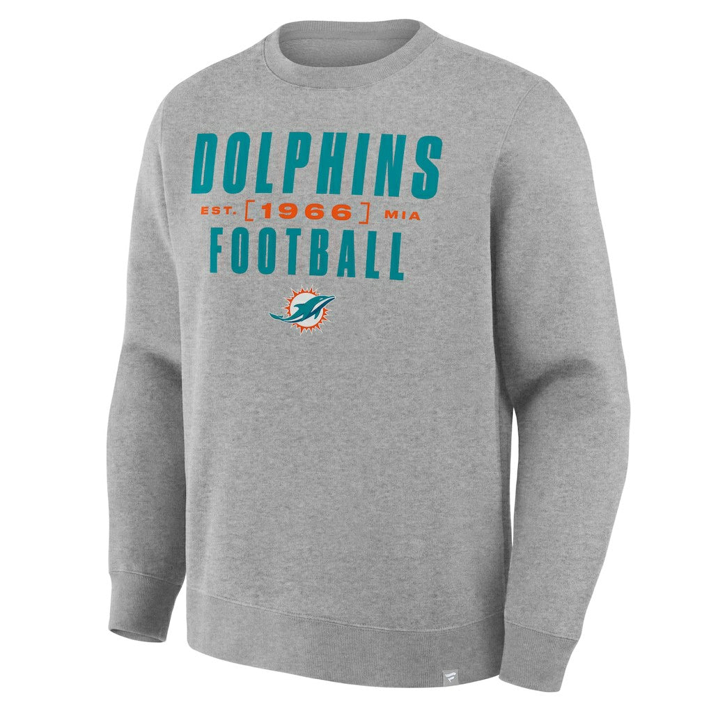 Miami Dolphins Powerful Throw Legacy Pullover Sweatshirt | NFL US