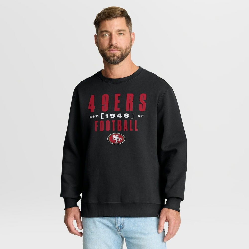 San Francisco 49ers Powerful Throw Legacy Pullover Sweatshirt | NFL New