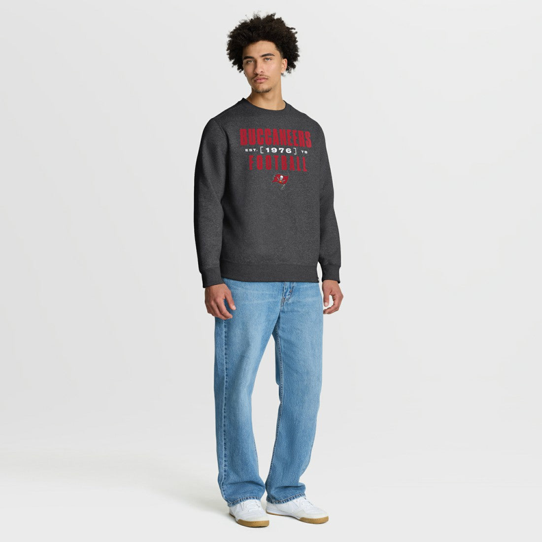 Tampa Bay Buccaneers Powerful Throw Legacy Pullover Sweatshirt | NFL New