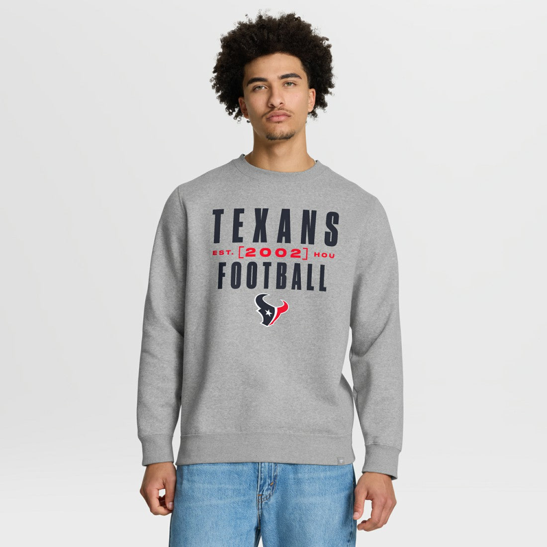 Houston Texans Powerful Throw Legacy Pullover Sweatshirt | NFL Sale