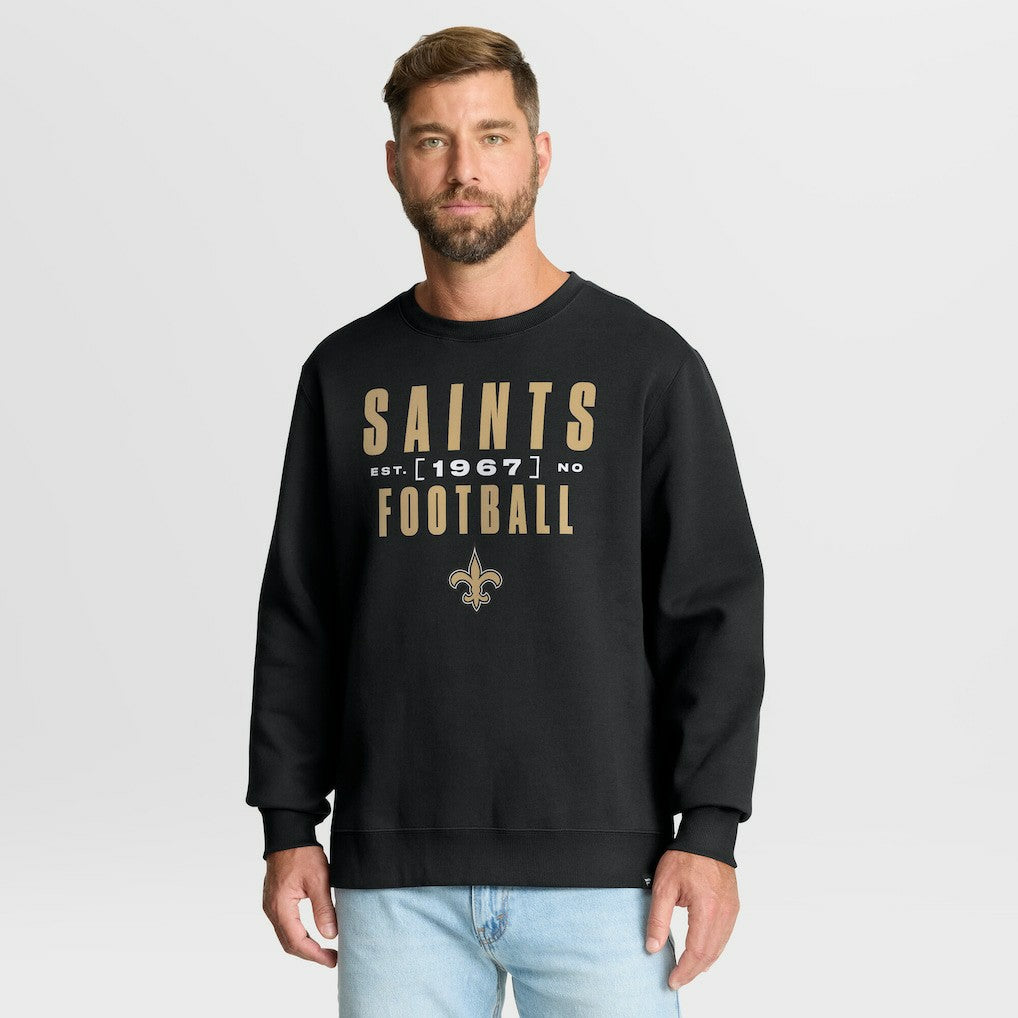 New Orleans Saints Powerful Throw Legacy Pullover Sweatshirt | NFL Discount