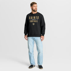 New Orleans Saints Powerful Throw Legacy Pullover Sweatshirt | NFL Discount