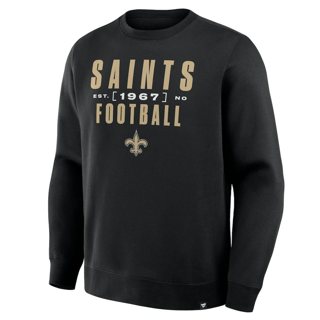 New Orleans Saints Powerful Throw Legacy Pullover Sweatshirt | NFL Discount