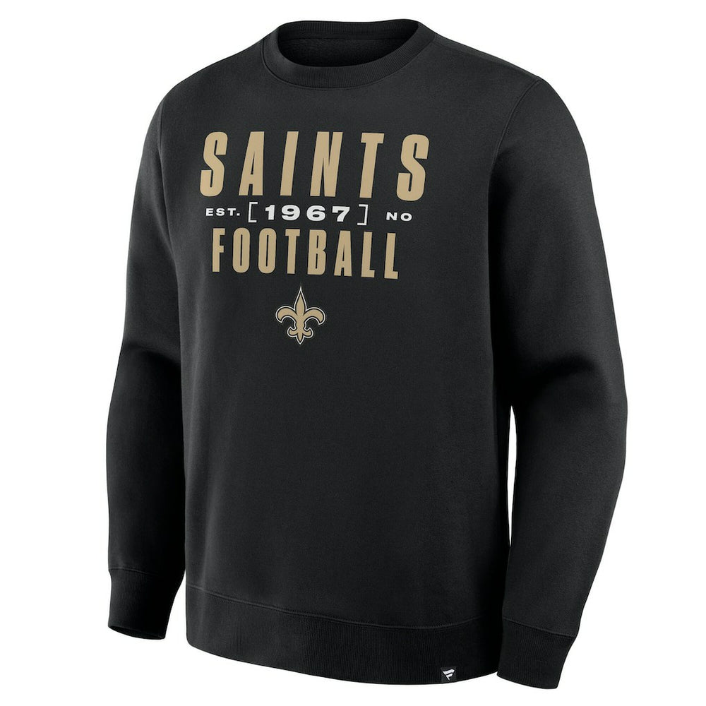 New Orleans Saints Powerful Throw Legacy Pullover Sweatshirt | NFL Discount