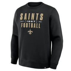 New Orleans Saints Powerful Throw Legacy Pullover Sweatshirt | NFL Discount