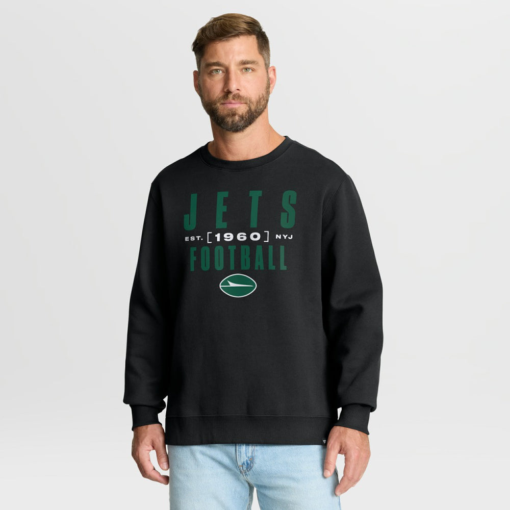 New York Jets Powerful Throw Legacy Pullover Sweatshirt | NFL Outlet